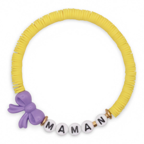 Swiftie Friendship Bracelet MOM - Yellow & Purple