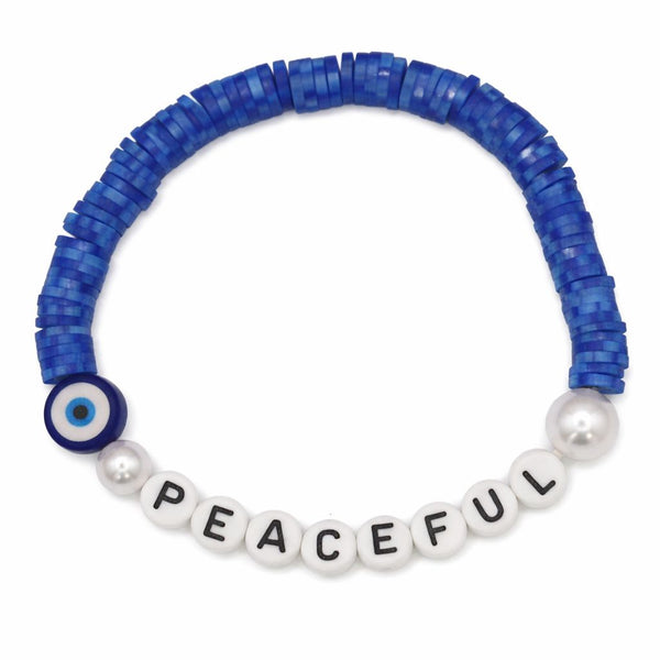Swifties Friendship Bracelet PEACEFUL - Blue
