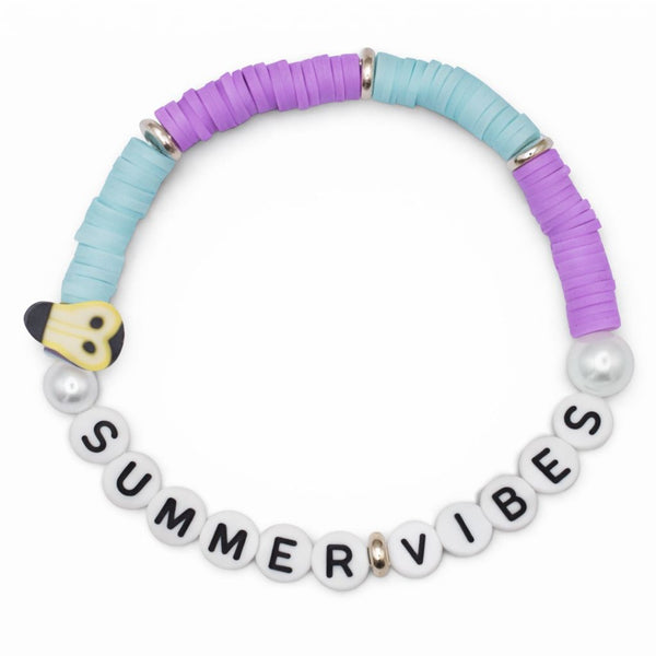 Swifties Friendship Bracelet SUMMER VIBES - Light Blue & Purple