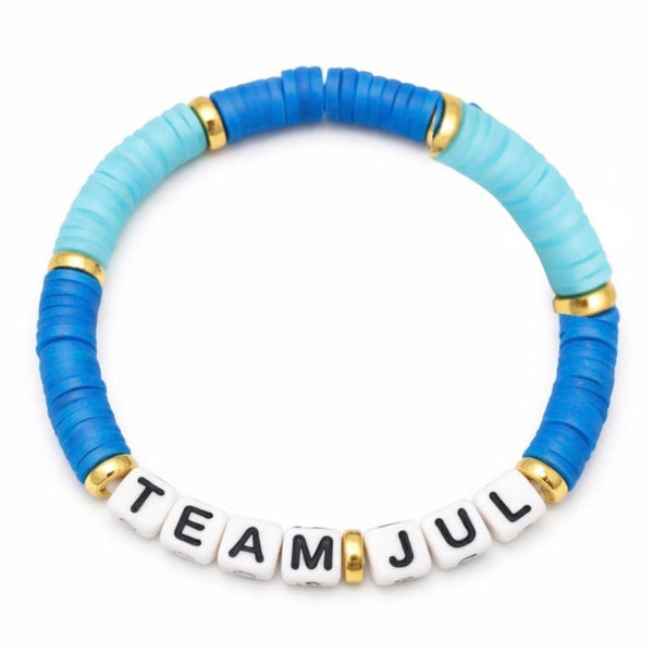 Swifties Friendship Bracelet TEAM JUL - Blue