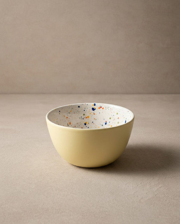 Breeze Party Stoneware Bowl 16cm 4-Piece Set Mixed Colors