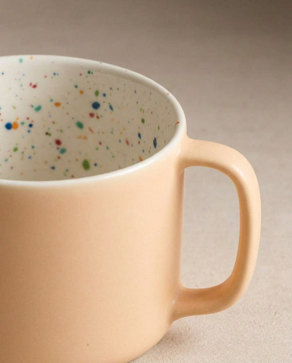Breeze Party In Stoneware Mug 450ml Orange
