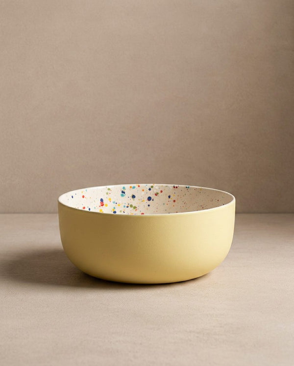 Breeze Party In Salad Bowl 26cm Yellow