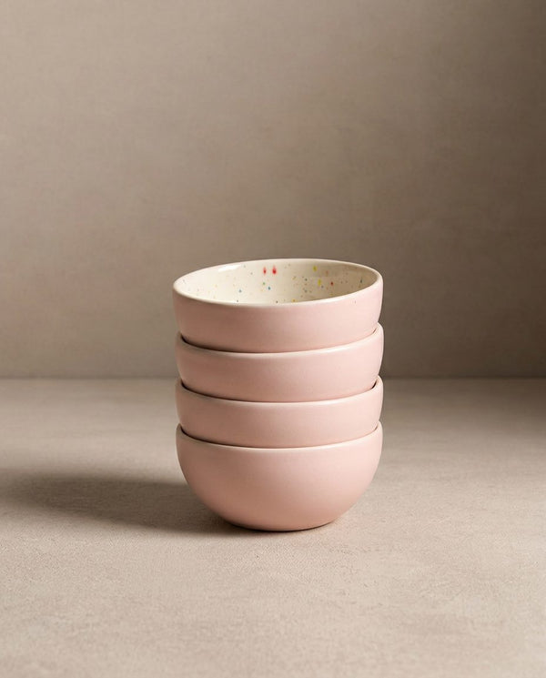 Breeze Party Stoneware Mini Bowl Pink