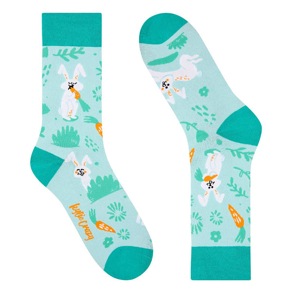 Bunny and Carrot Socks