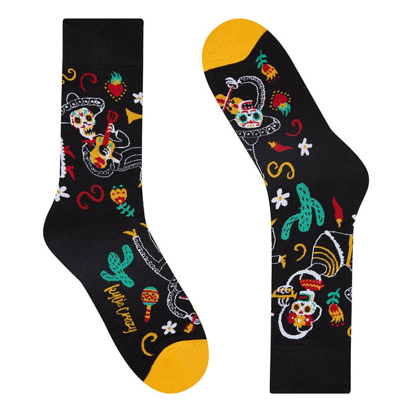 Mariachi Day of the Dead Socks