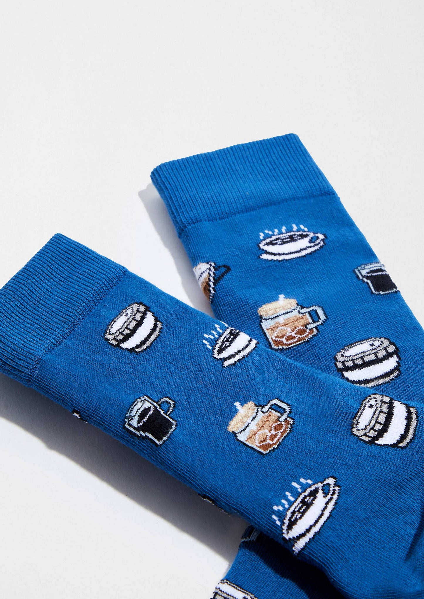 BeCoffee Blue - 100% Organic Cotton Socks