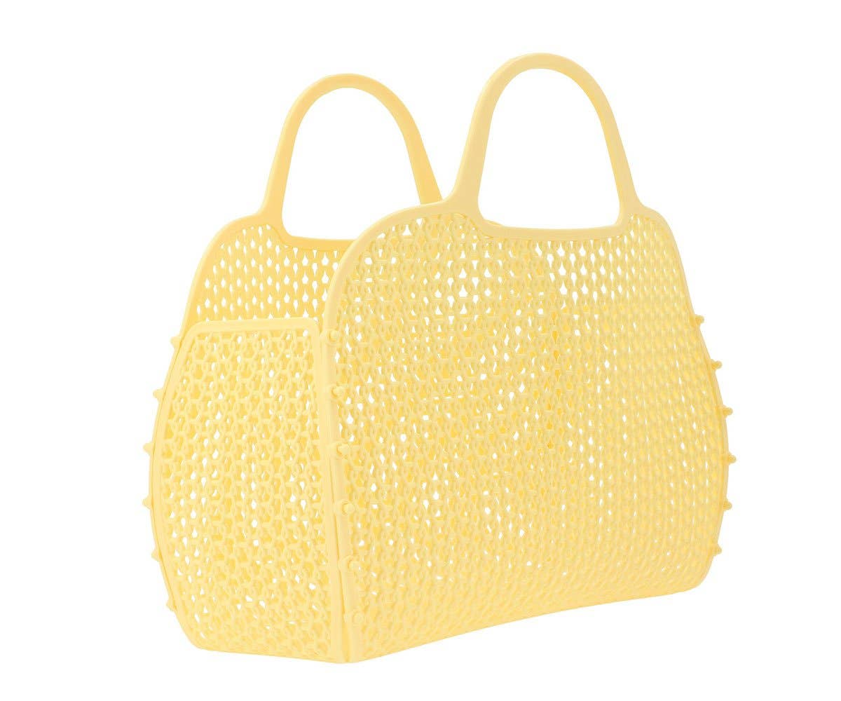 Lemon Yellow Vintage Retro Bag