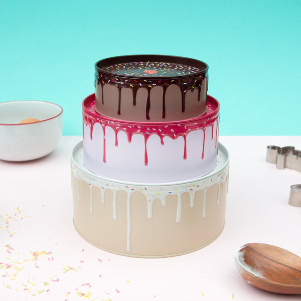 Boîtes de conservation pour gâteaux
