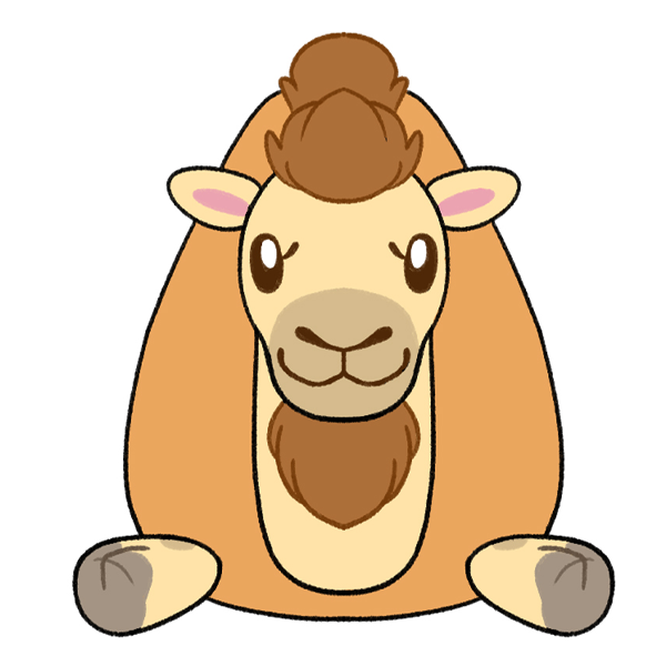 Peluche Mini Squishable – Bébé Chameau