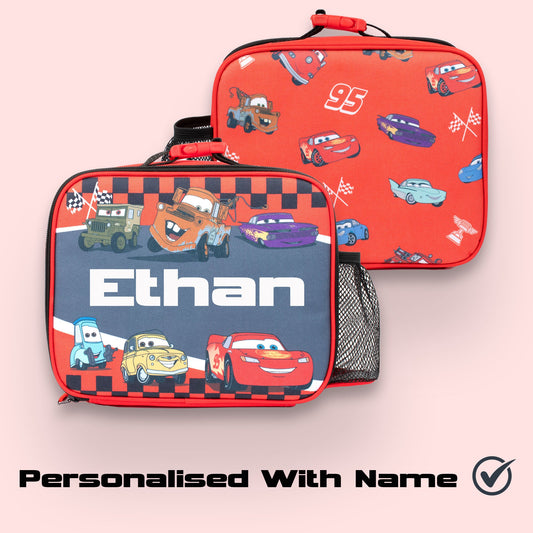 Personalized Lunch Bag - Disney Cars