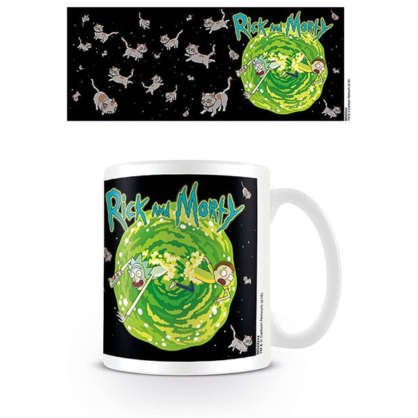 Rick and Morty Mug - Floating Cat Dimension