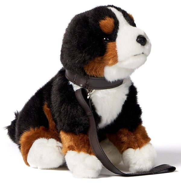 Jouet en peluche pour chiot bouvier bernois avec laisse Uni Toys
