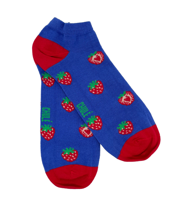 Chaussettes Courtes « Fraises » - Chulé