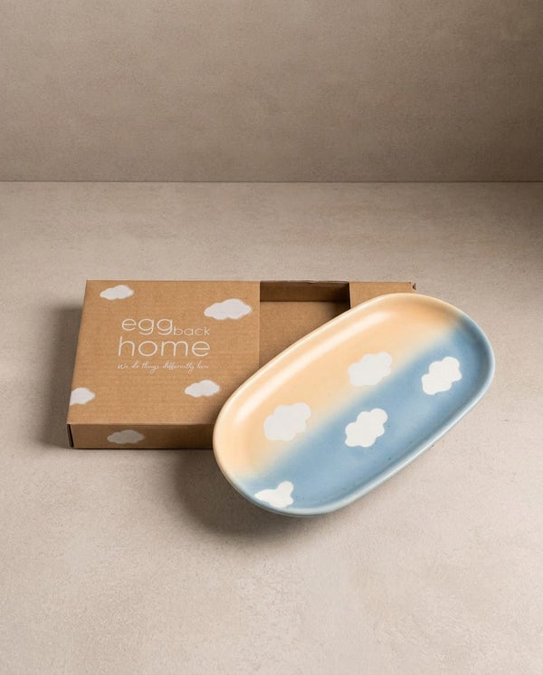 Cloud Peach Sky Mini Tray