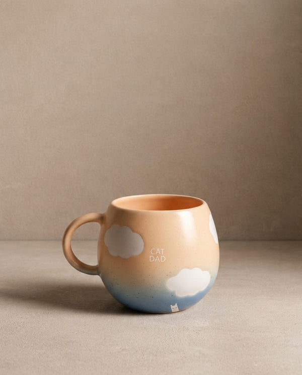 Cloud Peach Sky Mug 250ml Pet Collection