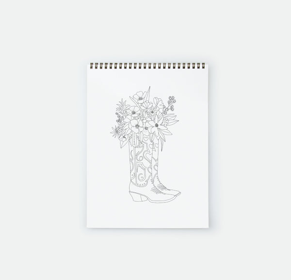 Coloring book Exotic Bathtub