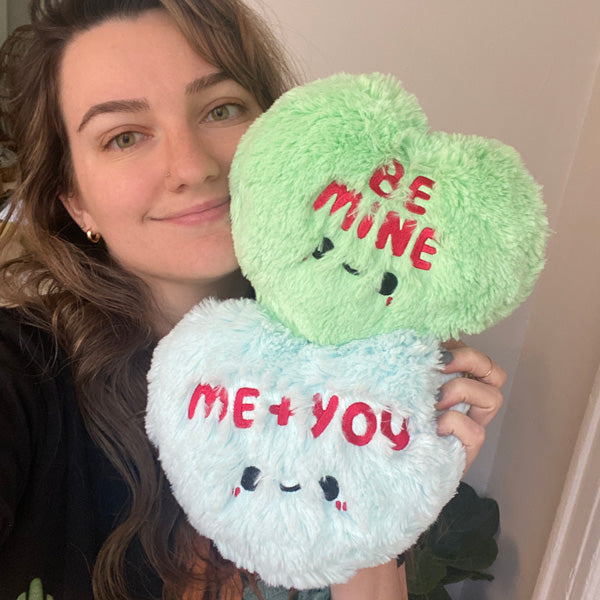 Peluche Snacker Squishable – Cœur Be Mine