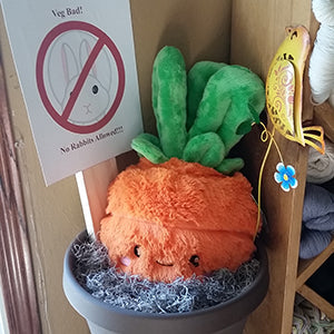 Peluche Comfort Food Squishable – Carotte