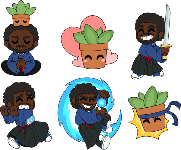 CoryxKenshin Pin Set