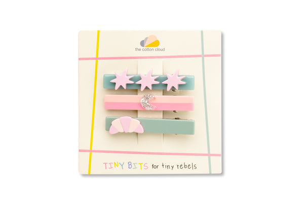 Hair Clips 3-Piece Set Sparks