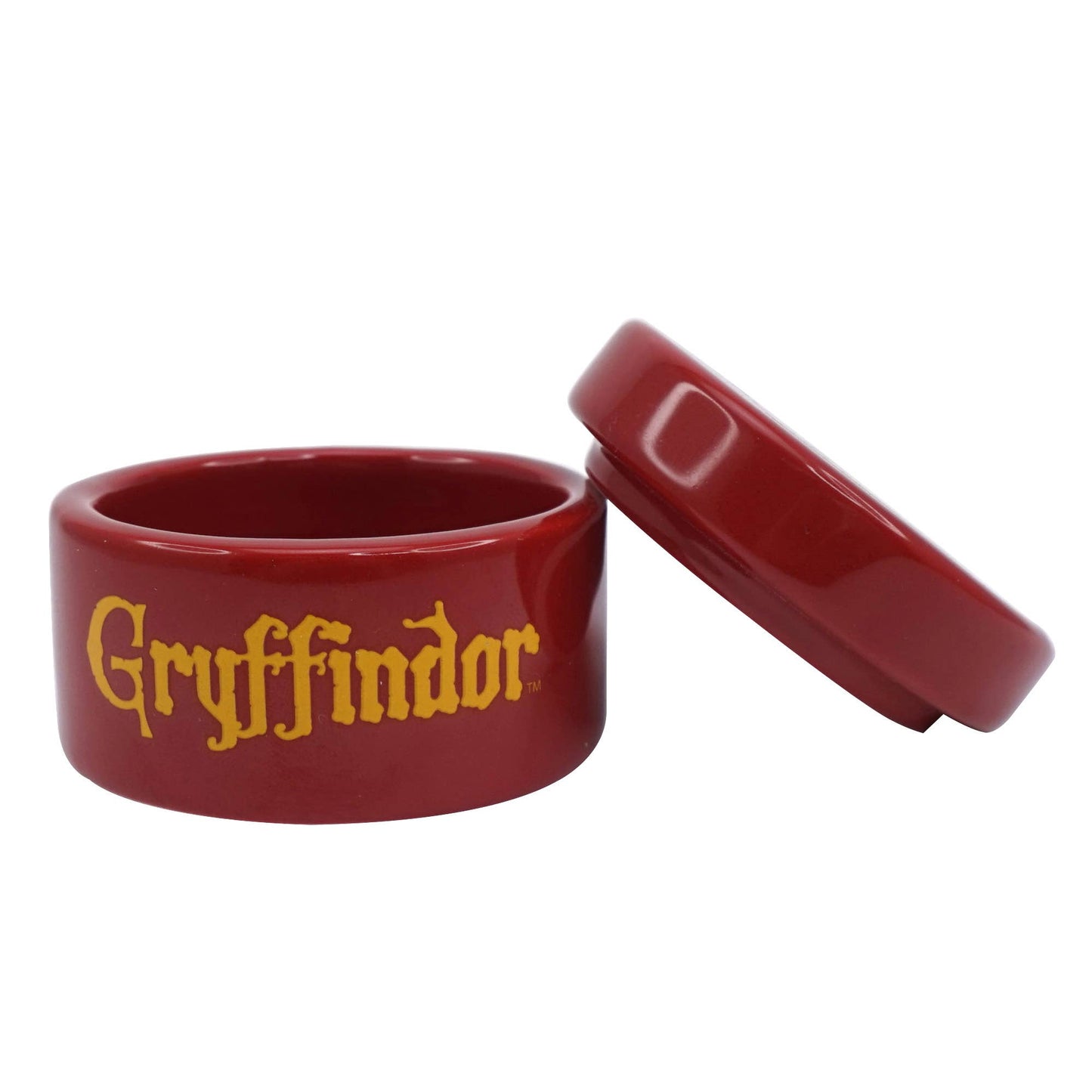 Round ceramic box (6 cm) - Harry Potter (Gryffindor)