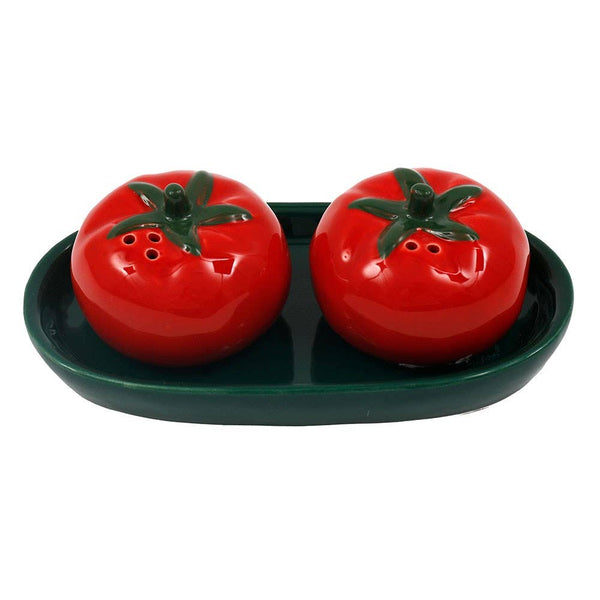 Salière et poivrière Tomates