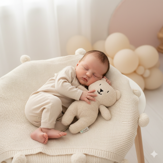 Teddy Bear Plush – Beige