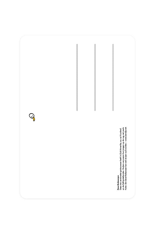 Postcard with Zwarthalszwaan