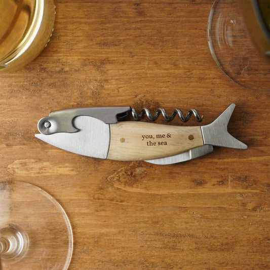 Sommelier Fish Corkscrew “You, Me & The Sea”