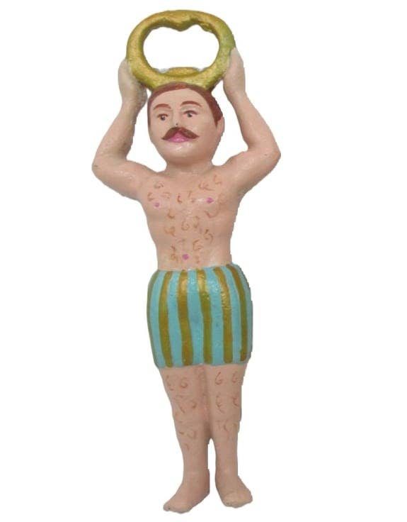 Ouvre-bouteille Nageur Retro