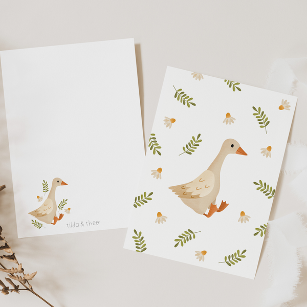 Duck Greeting Card