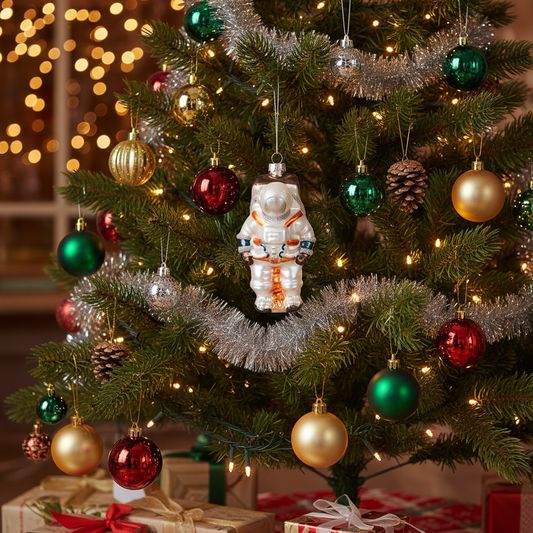 Astronaut Christmas Ball