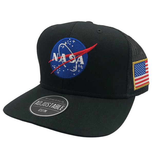 Casquette NASA patch courbé
