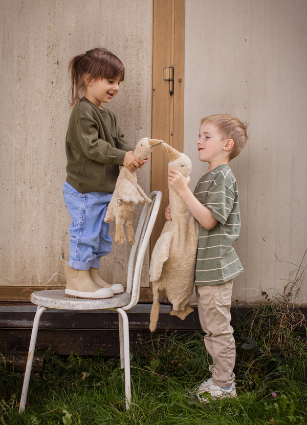 Stuffed animal small goose | linen