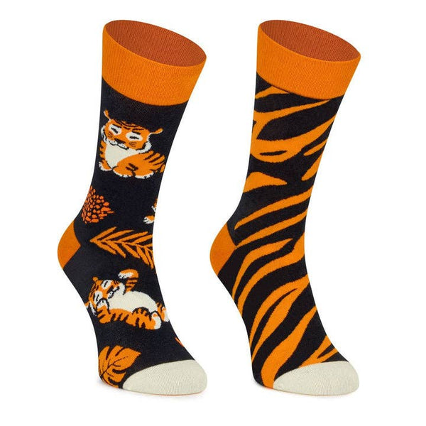 Tiger Mismatched Socks