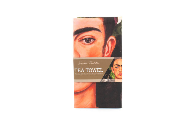 Frida Kahlo Tea Towel – Lovely Painted Self-Portrait