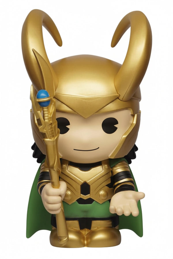 Marvel Piggy Bank - Loki