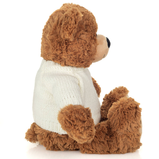 Peluche Teddy Percy avec pull
