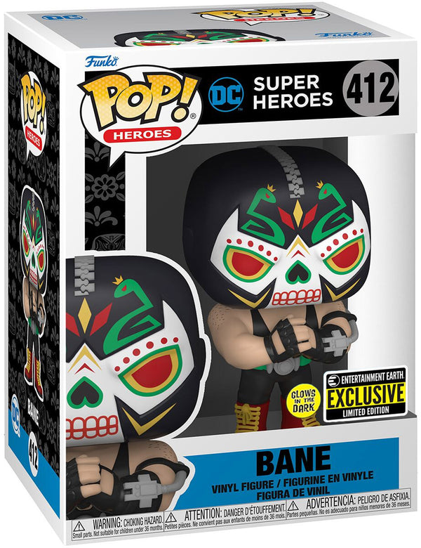 Funko Pop! Bane (Dia de Los DC) (Glow) – DC Comics
