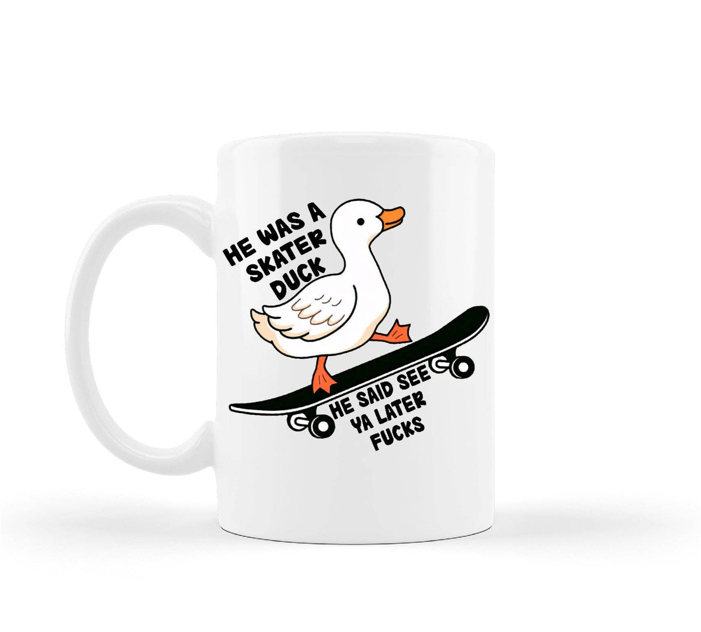 Mug Canard "Skater Duck"