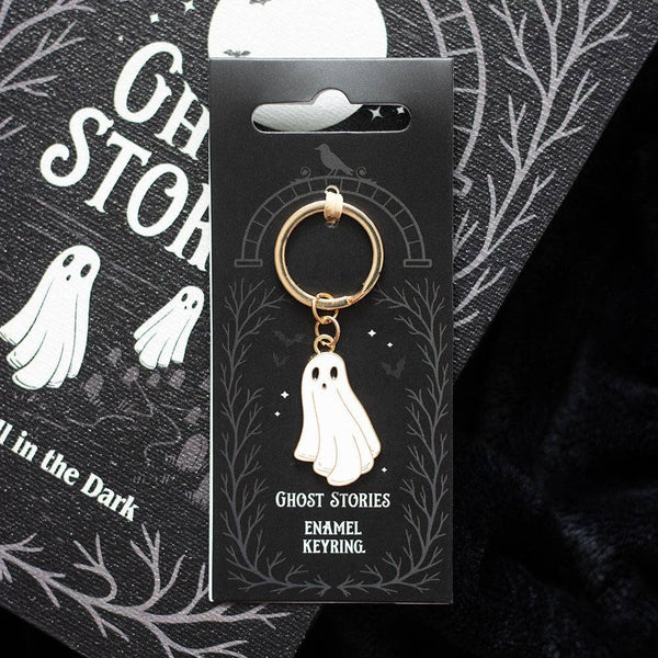 "Ghost Stories" Halloween Gothic Keychain