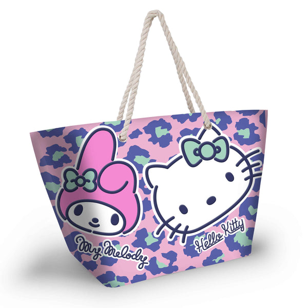 Sac de Plage Soleil Hello Kitty « Safari » – Rose
