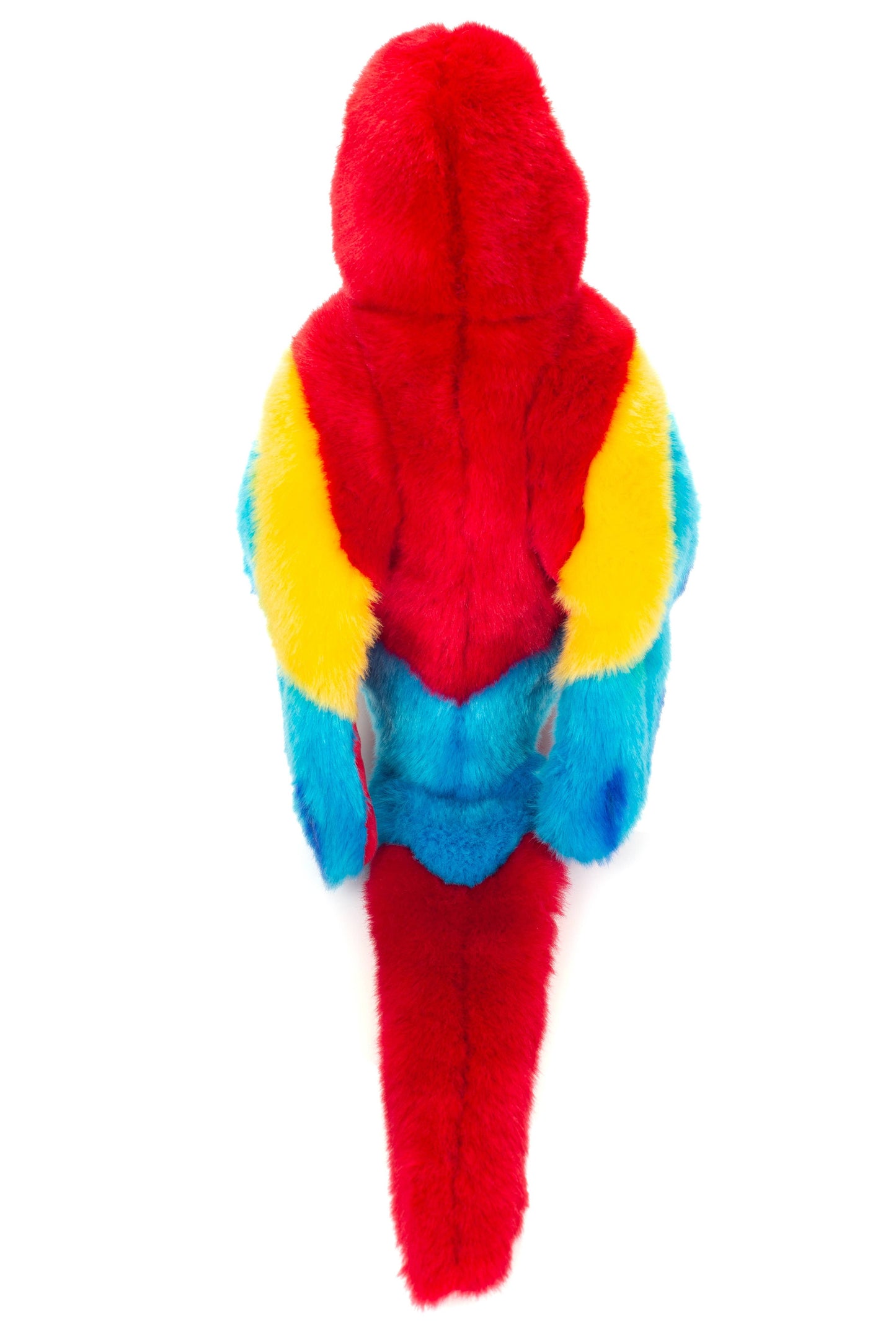 Red Macaw Parrot Plush Toy