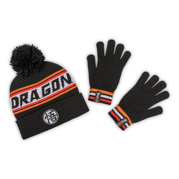 Set bonnet à pompon et gants enfant Dragon Ball Z