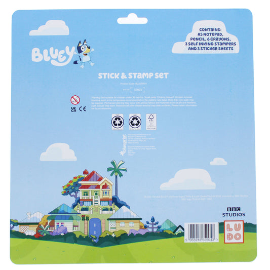 Ensemble – Bluey de coloriage, autocollants et tampons | Blueprint Collections – vue 2