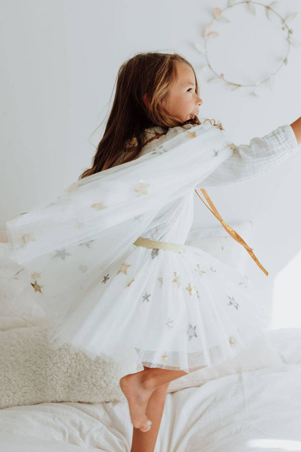 Cape - Sequin stars
