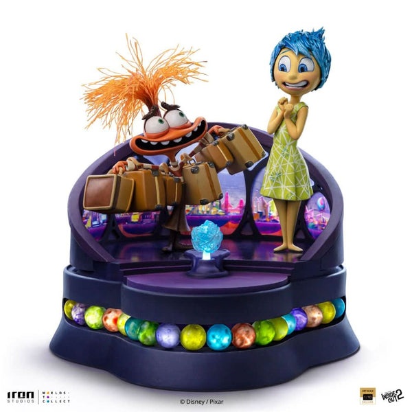 Pre-Order - Joy and Anxiety Deluxe Statue - Inside Out 2 - Art Scale 1/10 - Iron Studios