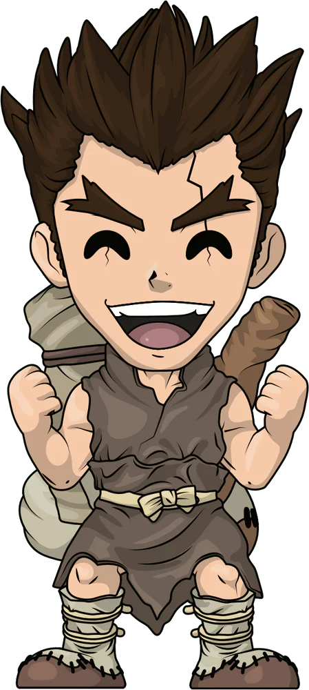 dr stone vinyl figurine taiju oki youtooz