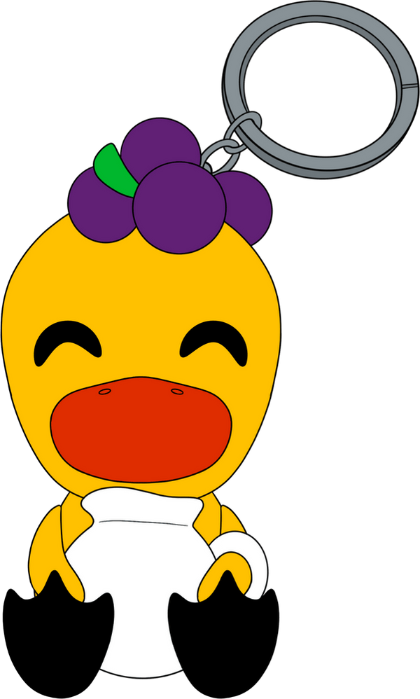Duck Song Keychain (6in)
